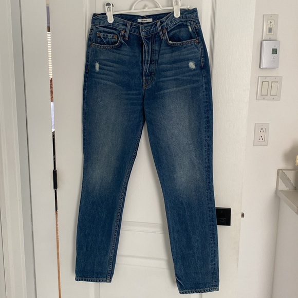 GRLFRND straight high rise relaxed Jean - Picture 3 of 4